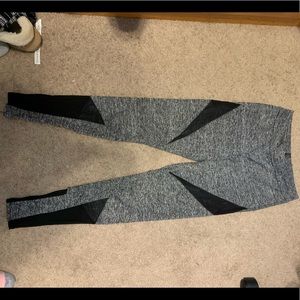 Grey Mesh Shein Leggings